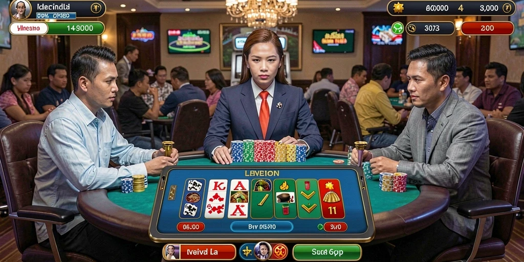 Tampilan awal game dengan grafis yang menarik.