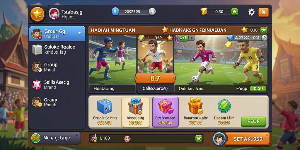Tampilan antarmuka pengguna yang menarik dan intuitif.