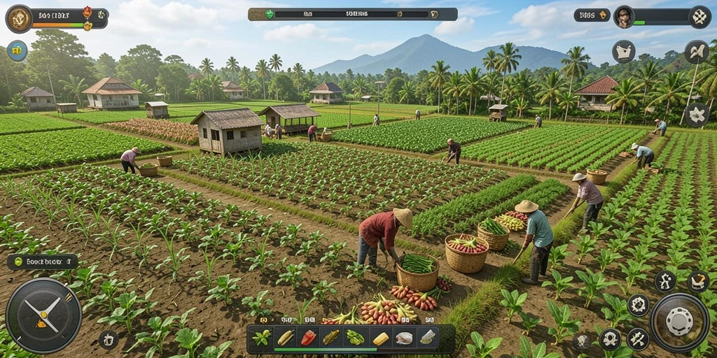 Tampilan menu utama yang menarik dan intuitif.