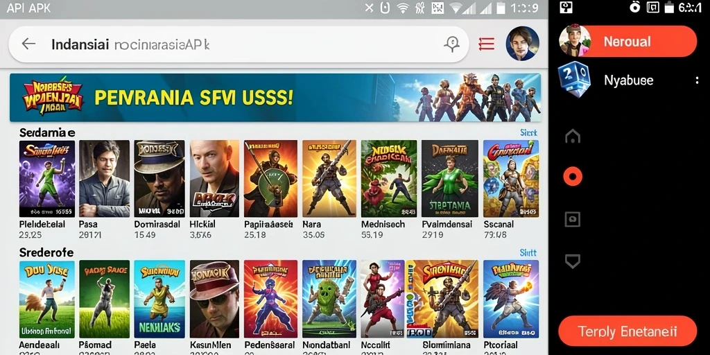 Tampilan antarmuka yang menarik dan intuitif.