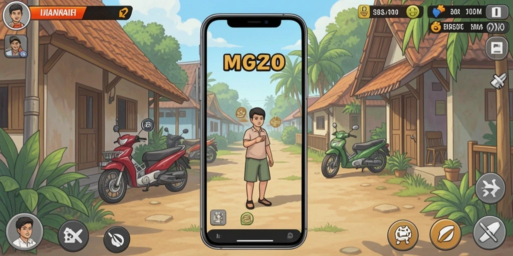Screenshot yang menunjukkan tampilan antarmuka permainan KOMBO88 yang menarik.