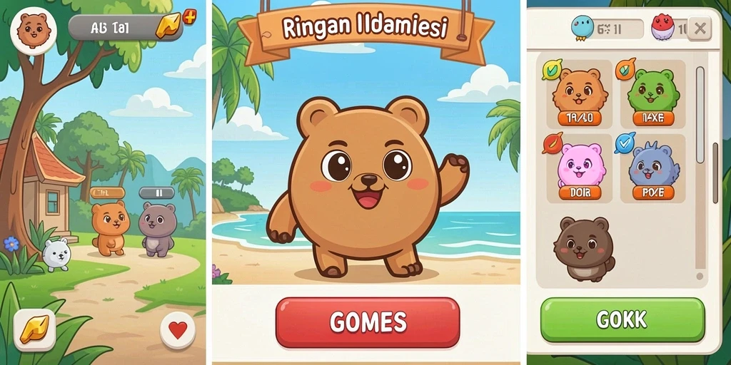 Tampilan antarmuka pengguna yang menarik dan intuitif.