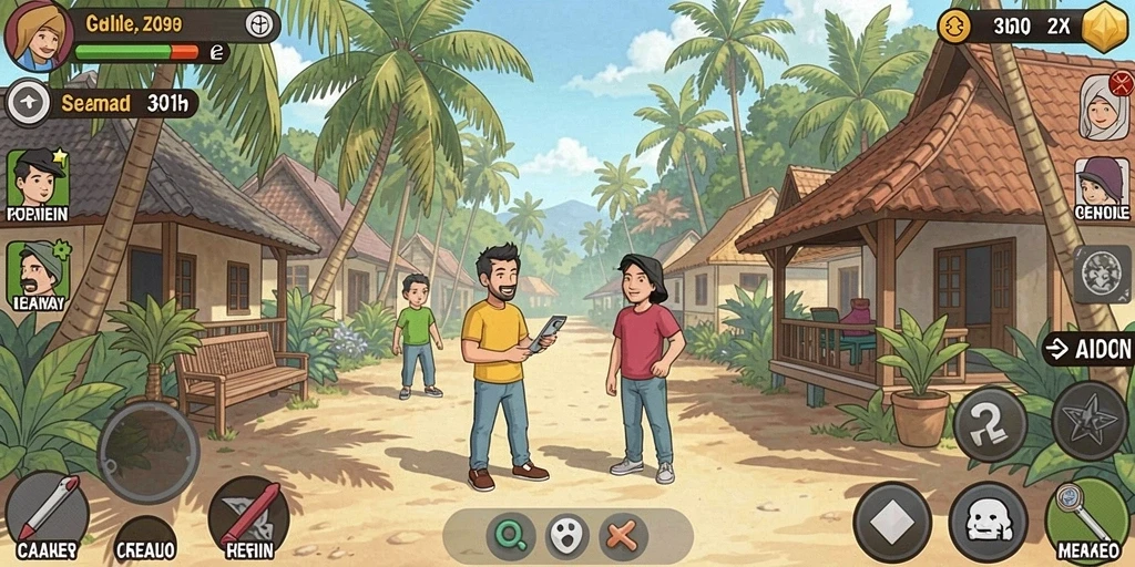 Tampilan antarmuka yang ramah pengguna.
