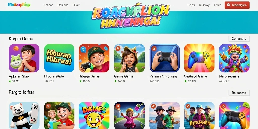 Tangkapan layar menunjukkan momen aksi seru di dalam game.