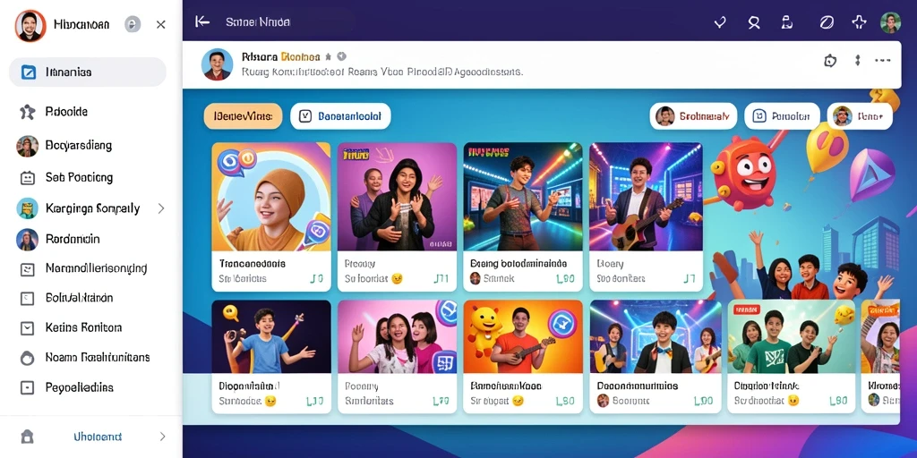 Tampilan utama aplikasi SVIP10 yang menarik.